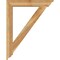 Ekena Millwork Traditional Traditional Rough Sawn Bracket, Western Red Cedar, 4"W x 30"D x 38"H BKT04X30X38TRA01RWR - alternate 2